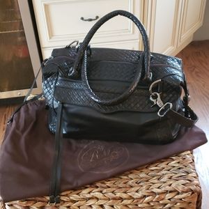 AUTHENTIC Rebecca Minkoff Leather Morning After Sa